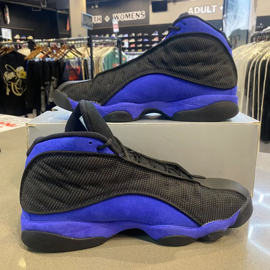 Jordan 13 Retro Black Hyper Royal Size 11 414571-040 - Pre-Owned