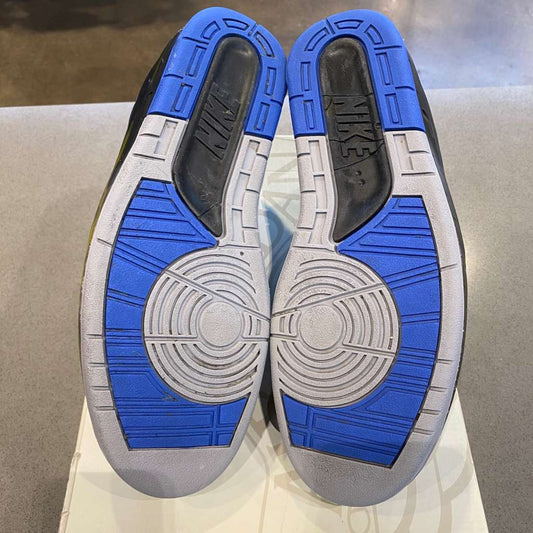 Jordan 2 Retro Low SP Off-White Black Blue Size 10 DJ4375-004 - Pre-Owned