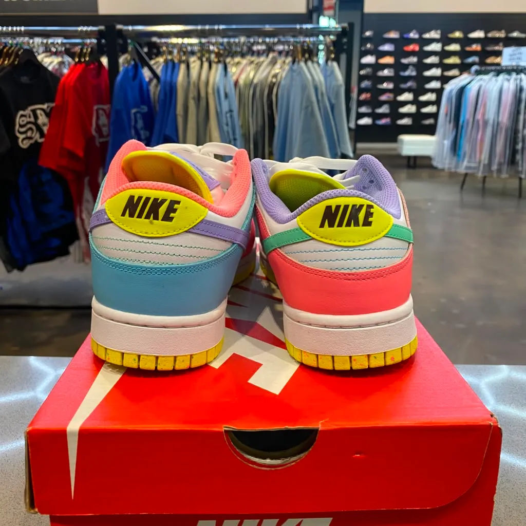 Nike Dunk Low SE Easter Candy (Women's) Size 8.5W DD1872-100 - Pre-Owned