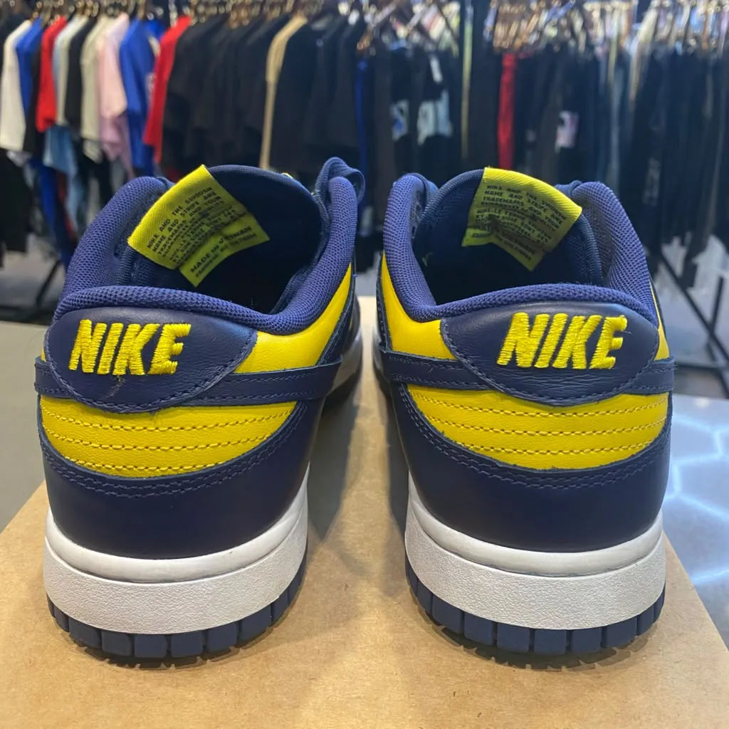 Nike Dunk Low Michigan (2021) Size 8 DD1391-700 - Pre-Owned (Replacement Box)