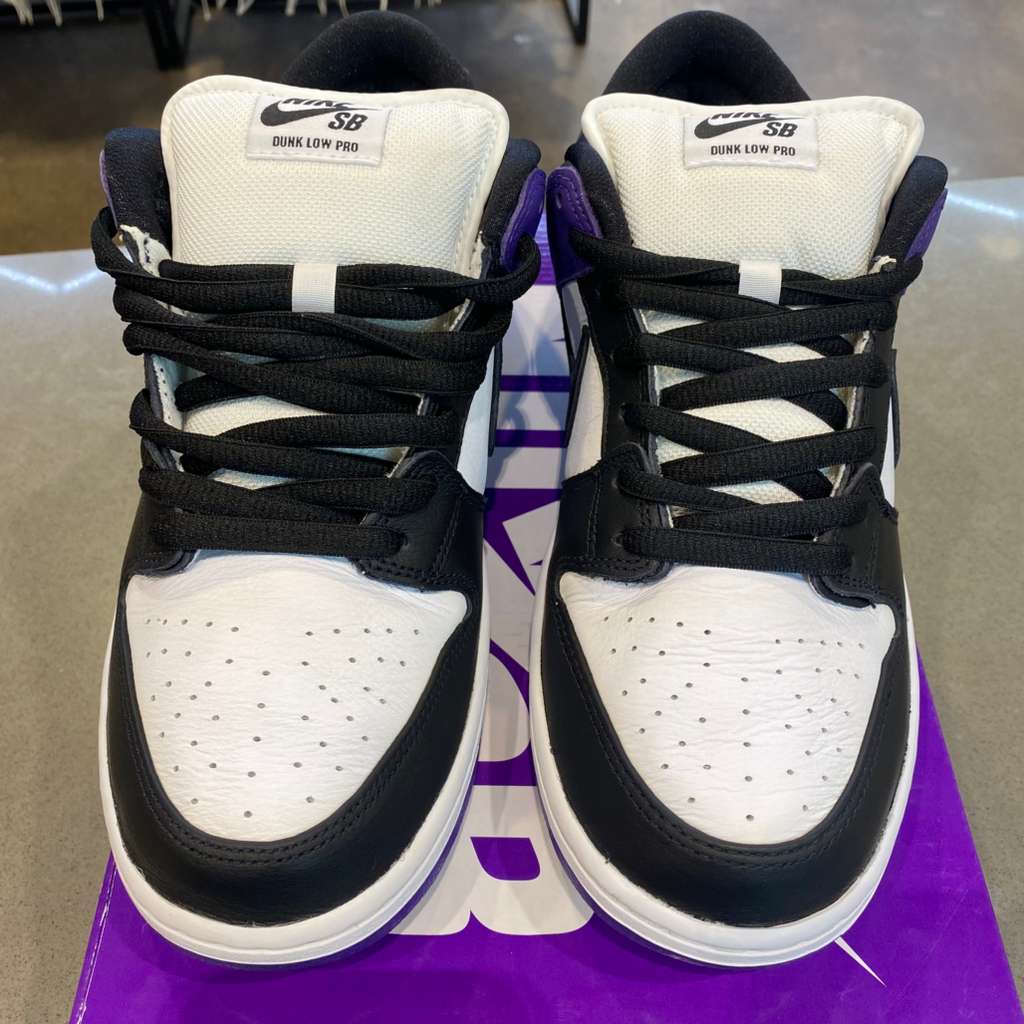 Nike SB Dunk Low Court Purple (2021/2024) Size 11 BQ6817-500 - Pre-Owned