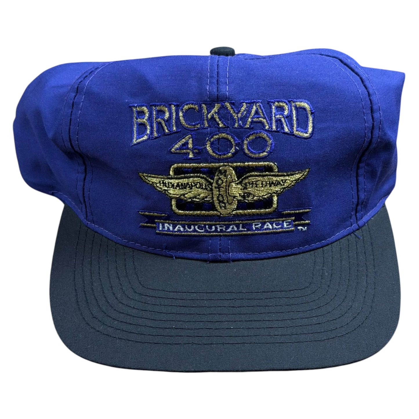 Vintage 1994 NASCAR Brickyard 400 Inaugural Race Snapback Hat - Used/Worn