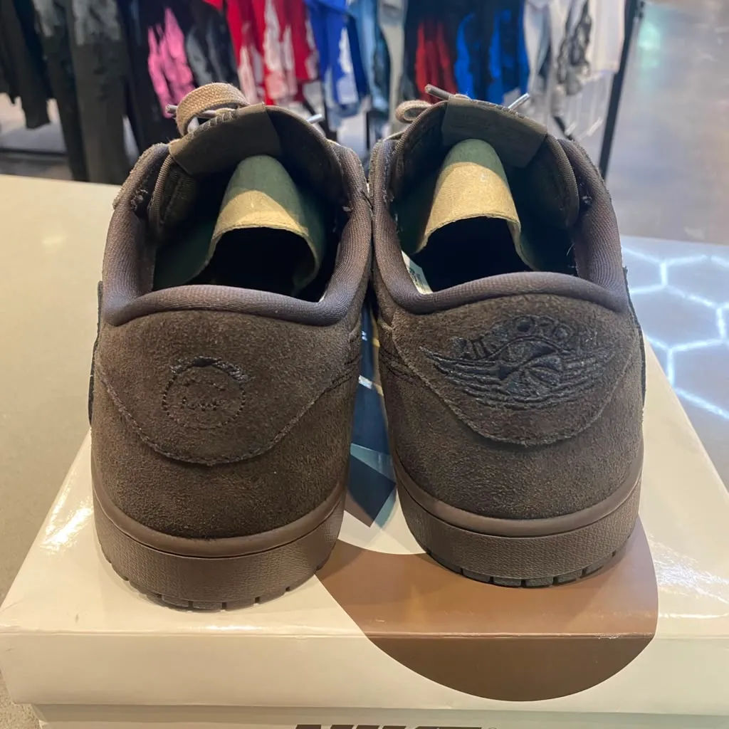 Jordan 1 Retro Low OG SP Travis Scott Velvet Brown Size 11.5 DM7866-202 - Pre-Owned