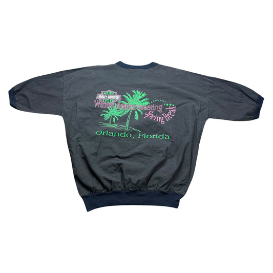 Vintage 1994 Harley-Davidson Spring Break Florida Neon Sweatshirt Pullover - Used/Worn