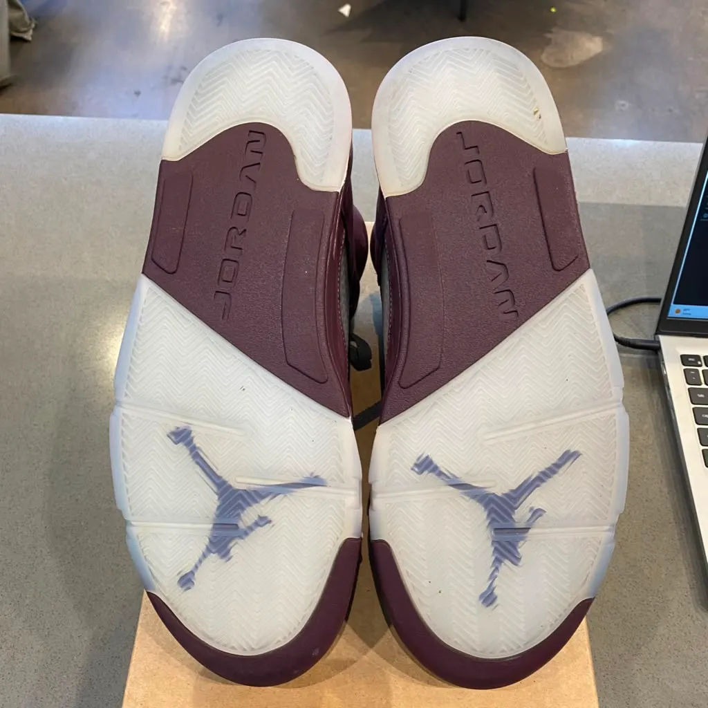 Jordan 5 Retro Burgundy (2023) Size 10.5 DZ4131-600 - Pre-Owned (Replacement Box)