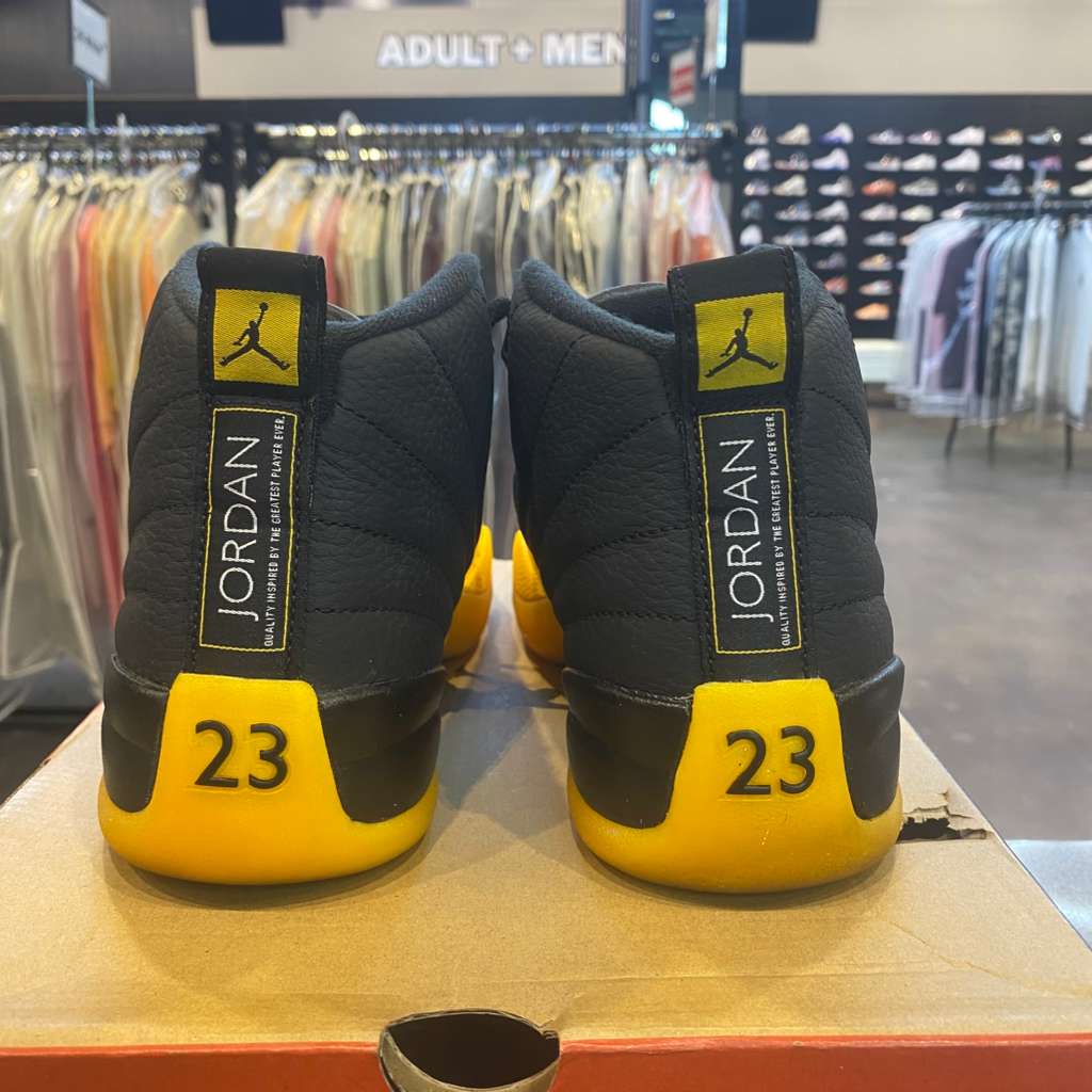 Jordan 12 Retro Black University Gold - Pre-Owned