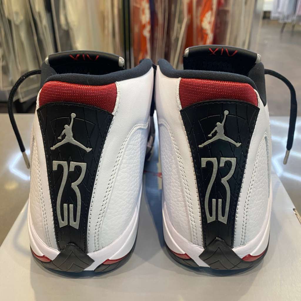 Jordan 14 Retro Black Toe (2024) Size 9 487471-160 - Pre-Owned