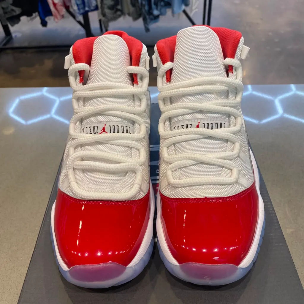 Jordan 11 Retro Cherry (2022) (GS) Size 6Y 378038-116 - Pre-Owned