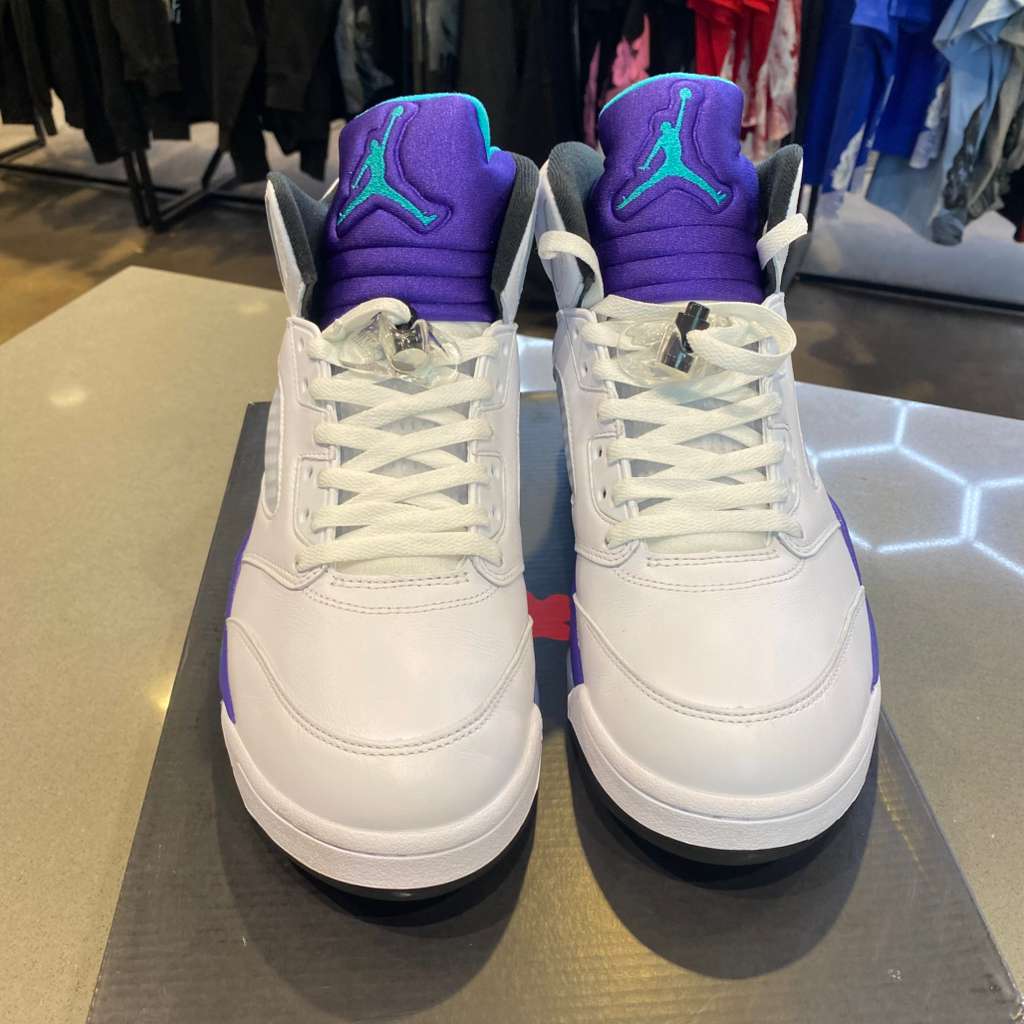 Jordan 5 Retro Grape (2025) Size 12 HQ7978-100 - Pre-Owned