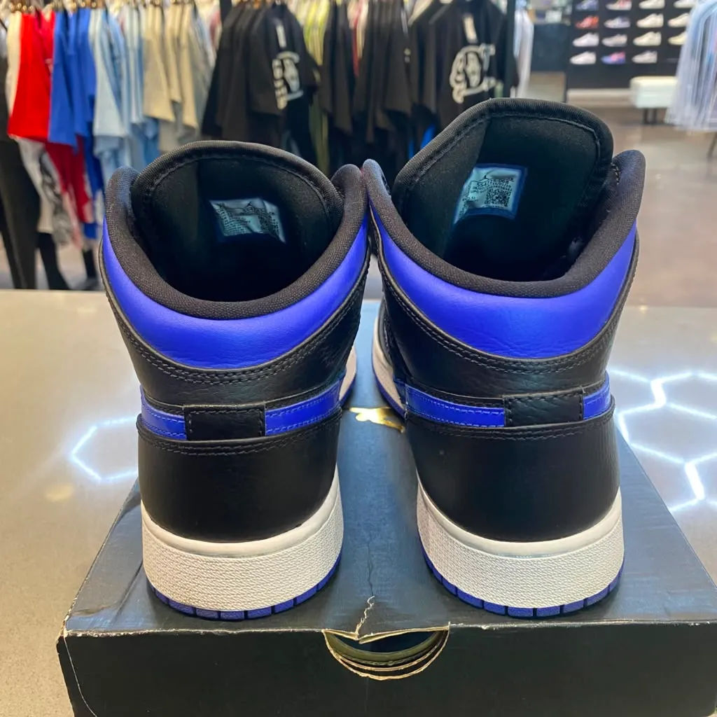 Jordan 1 Mid Royal (2020) (GS) Size 7Y 554725-068 - Pre-Owned