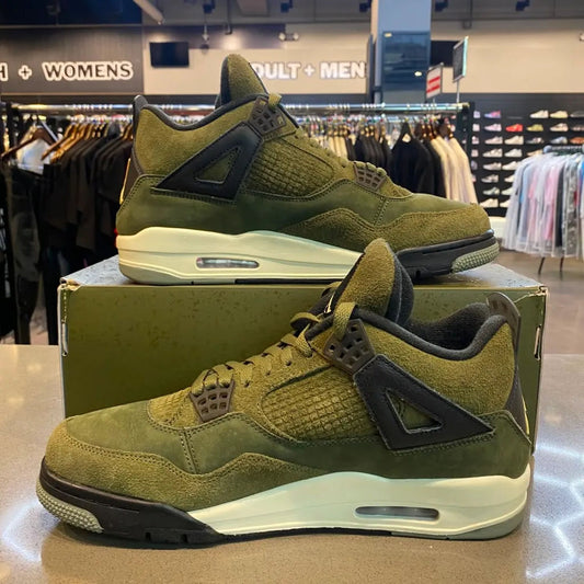 Jordan 4 Retro SE Craft Medium Olive Size 11.5 FB9927-200 - Pre-Owned