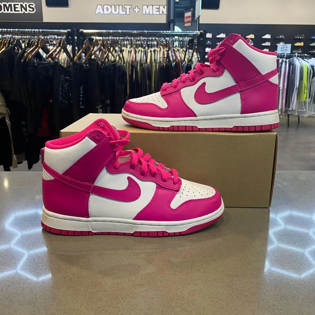Nike Dunk High Pink Prime (Women's) Size 8.5W DD1869-110 - Pre-Owned (Replacement Box)