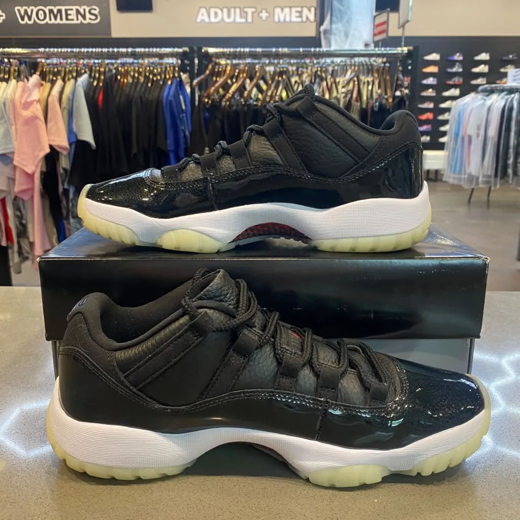 Jordan 11 Retro Low 72-10 Size 9.5 AV2187-001 - Pre-Owned