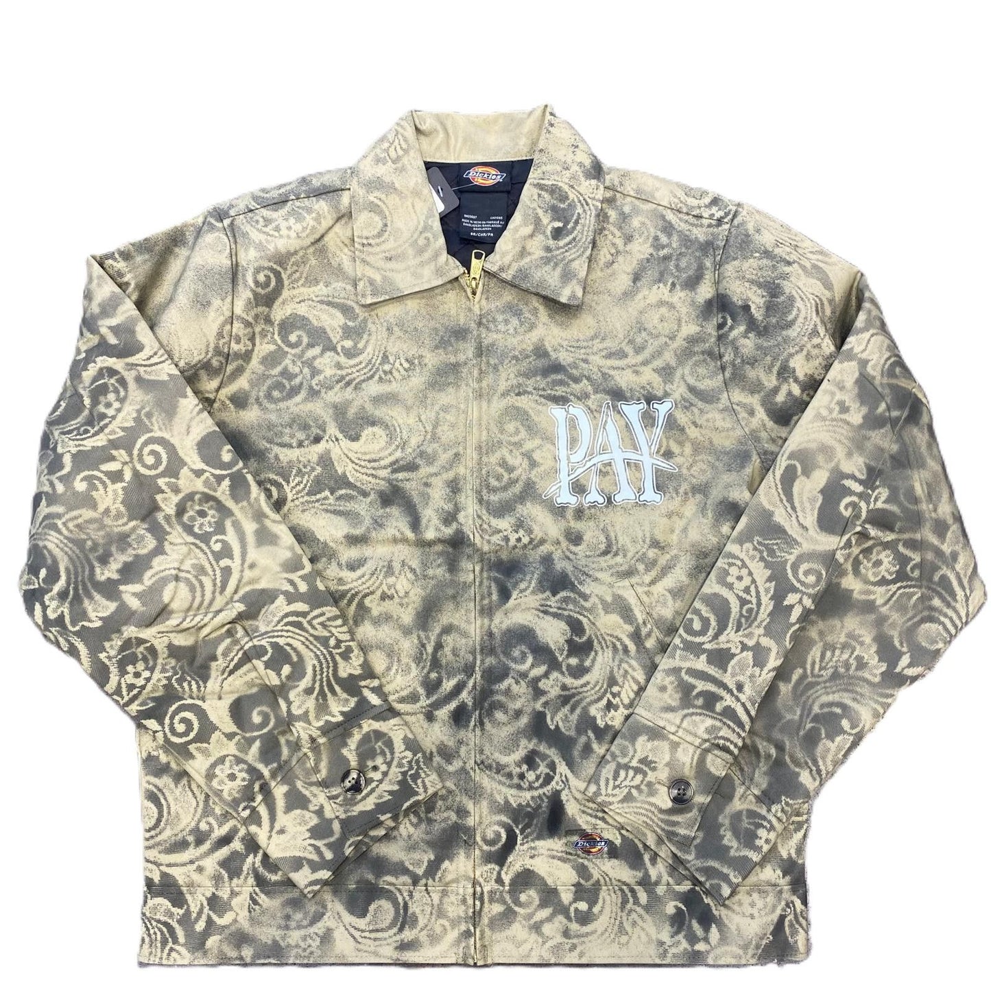 Paper Boy PAY Bandana Dickie Jacket Khaki/Black/White