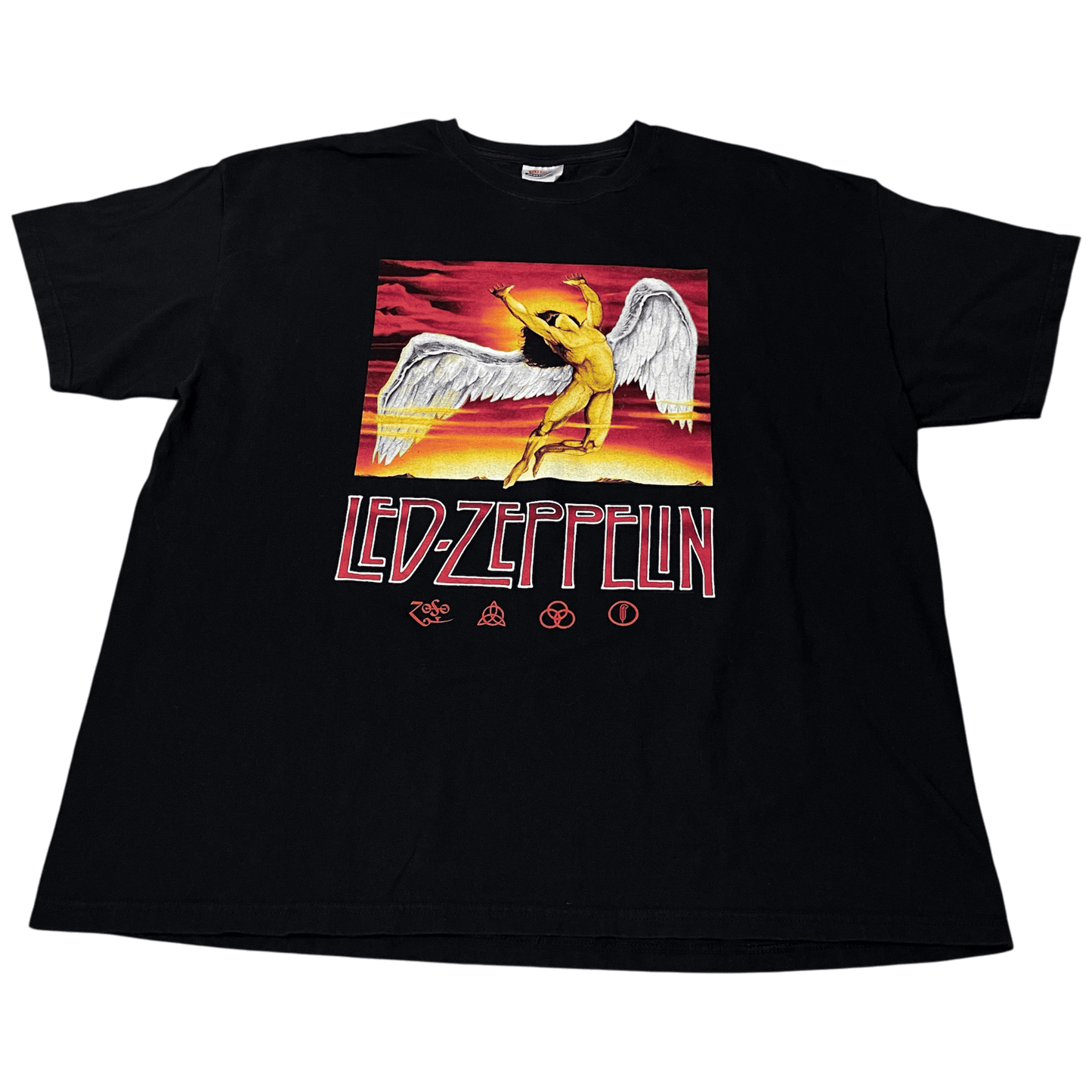 Vintage Led Zeppelin Swan Song Angel Band T-Shirt - Used