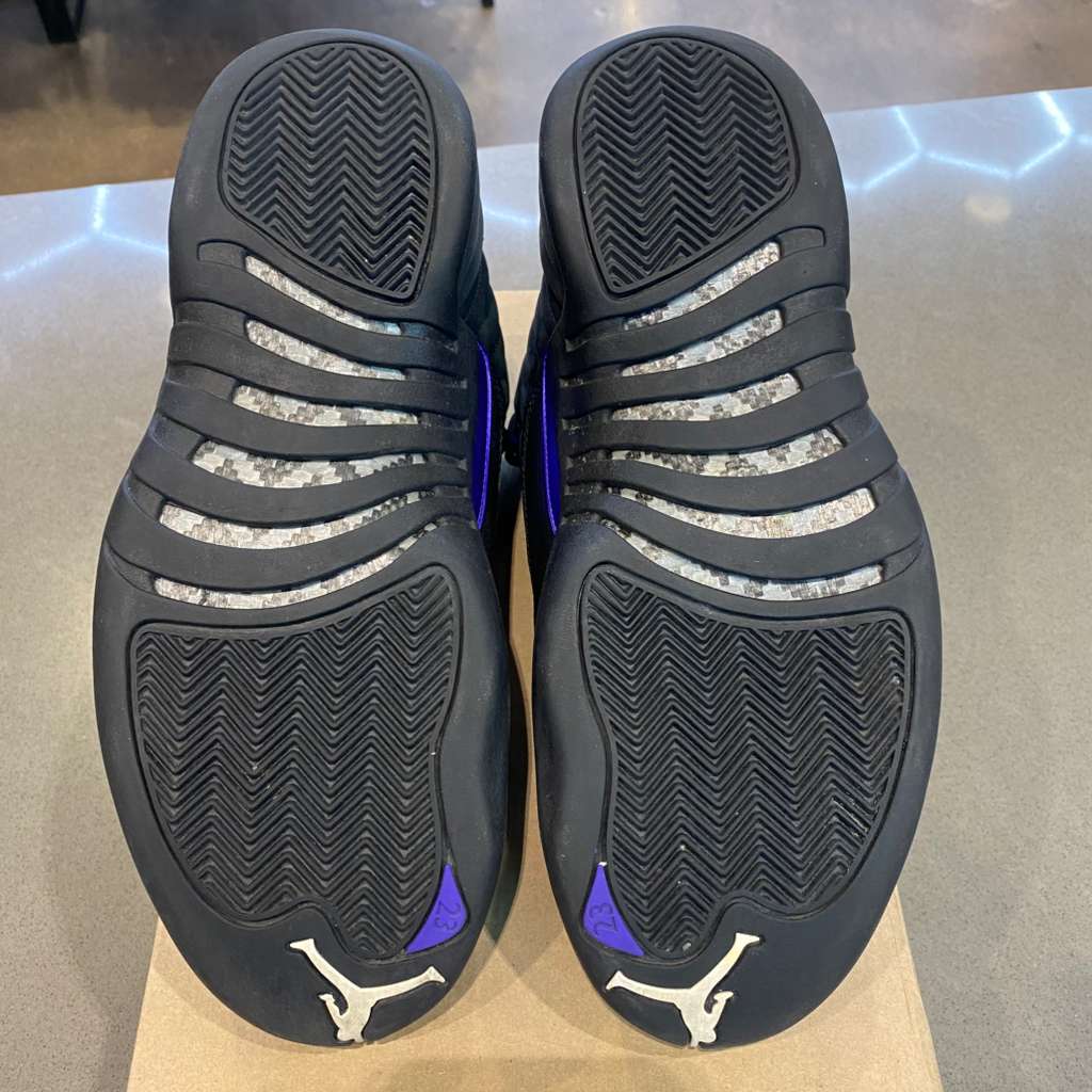 Jordan 12 Retro Black Dark Concord Size 9 CT8013-005 - Pre-Owned (Replacement Box)