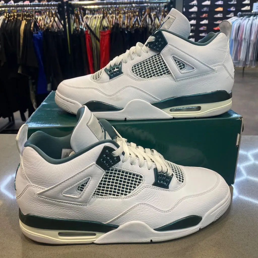 Jordan 4 Retro Oxidized Green Size 14 FQ8138-103 - Pre-Owned