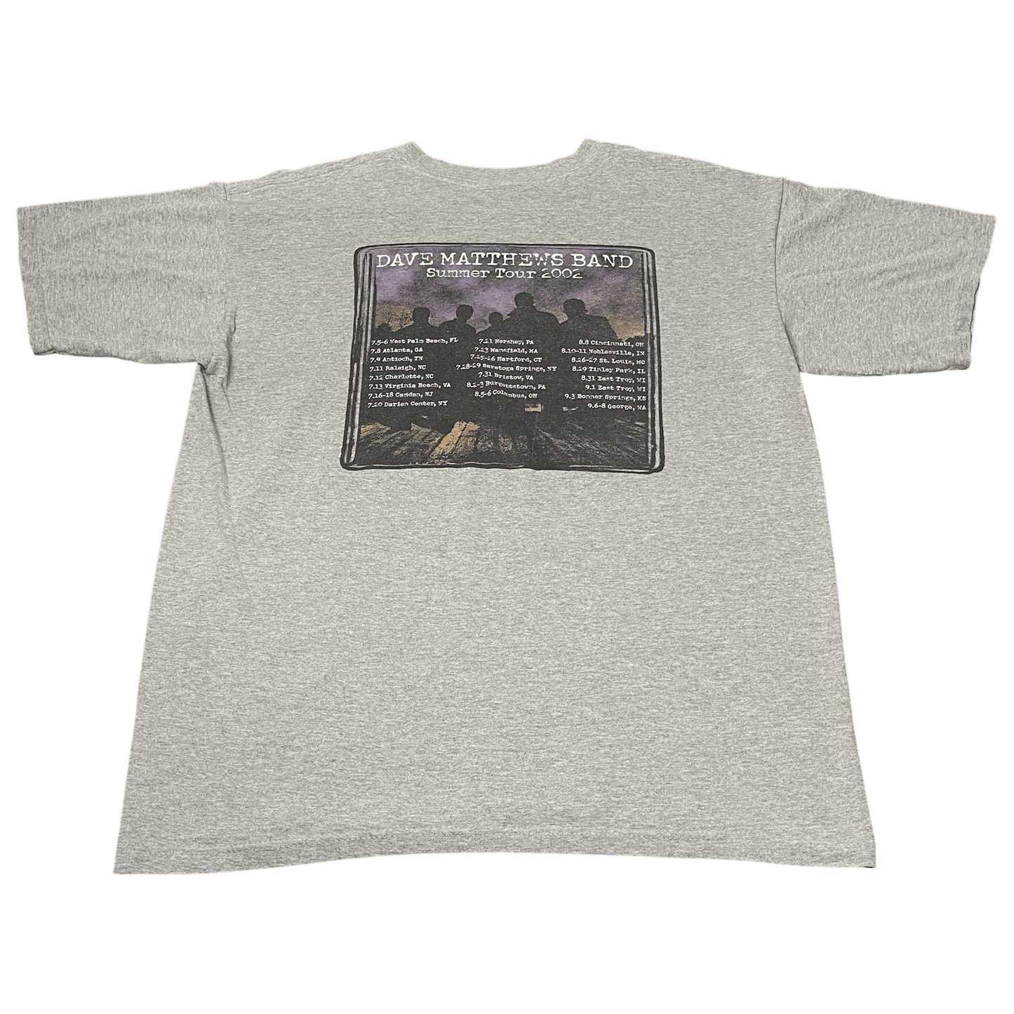 Vintage 2002 Dave Matthews Band Tour T-Shirt - Used