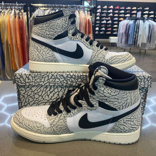 Jordan 1 Retro High OG White Cement - Pre-Owned