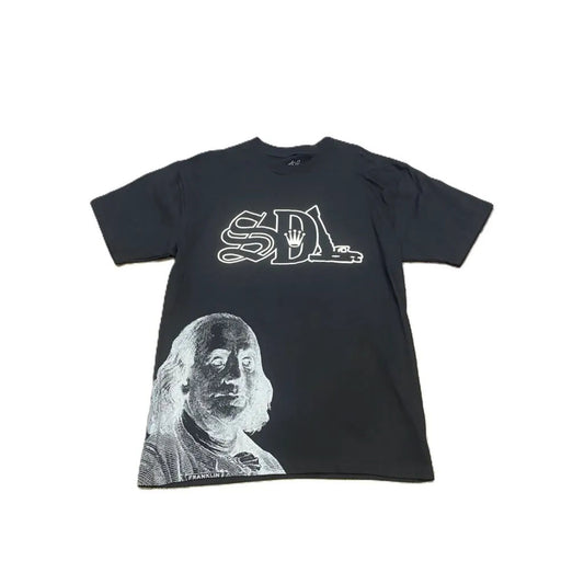 SDL G Crown Logo Benjamin Tee Black/White