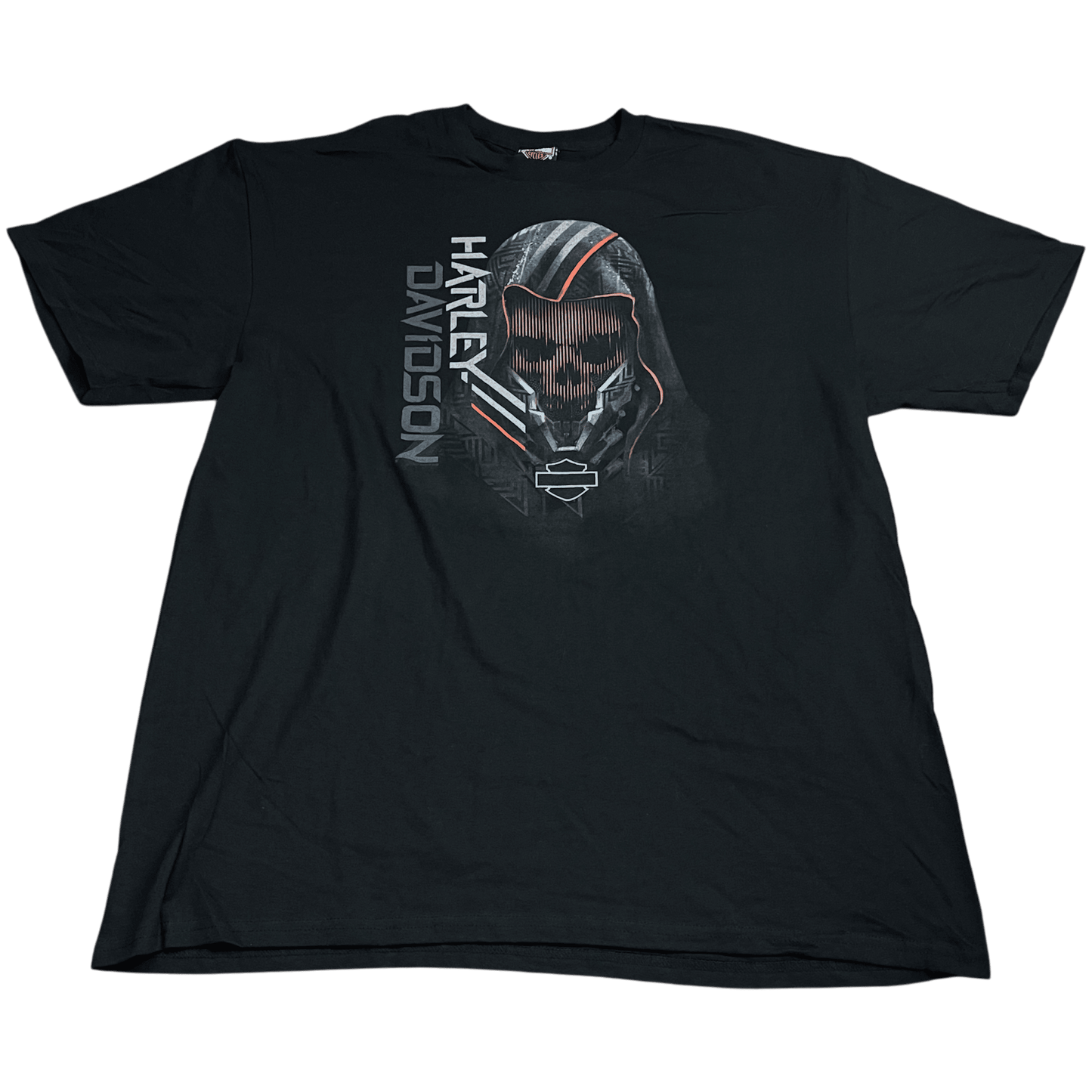 Y2K Harley-Davidson Biker Skull Assassin T-Shirt - Used