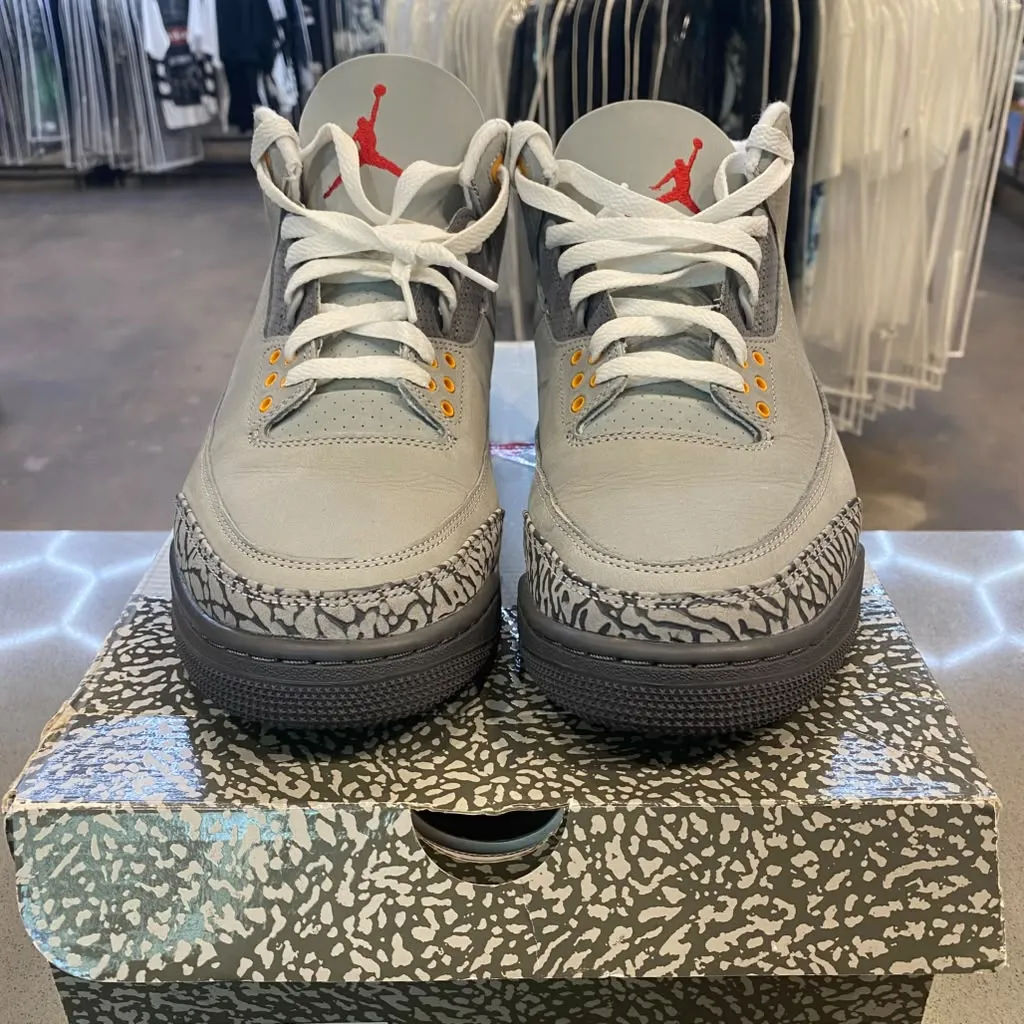 Jordan 3 Retro Cool Grey (2021) Size 11 CT8532-012 - Pre-Owned
