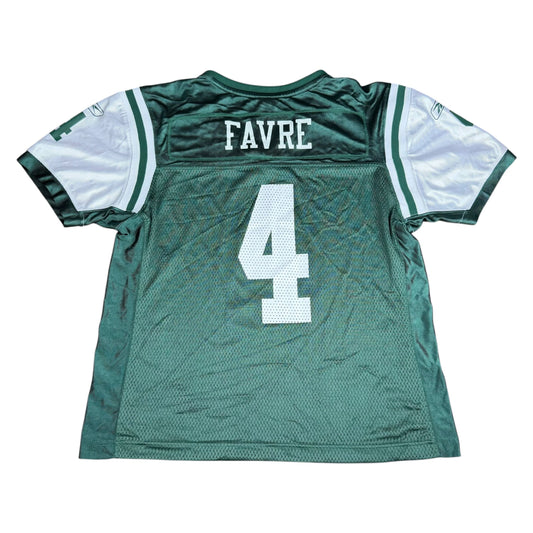 NFL Brett Favre #4 New York Jets Football Jersey - Used/Worn