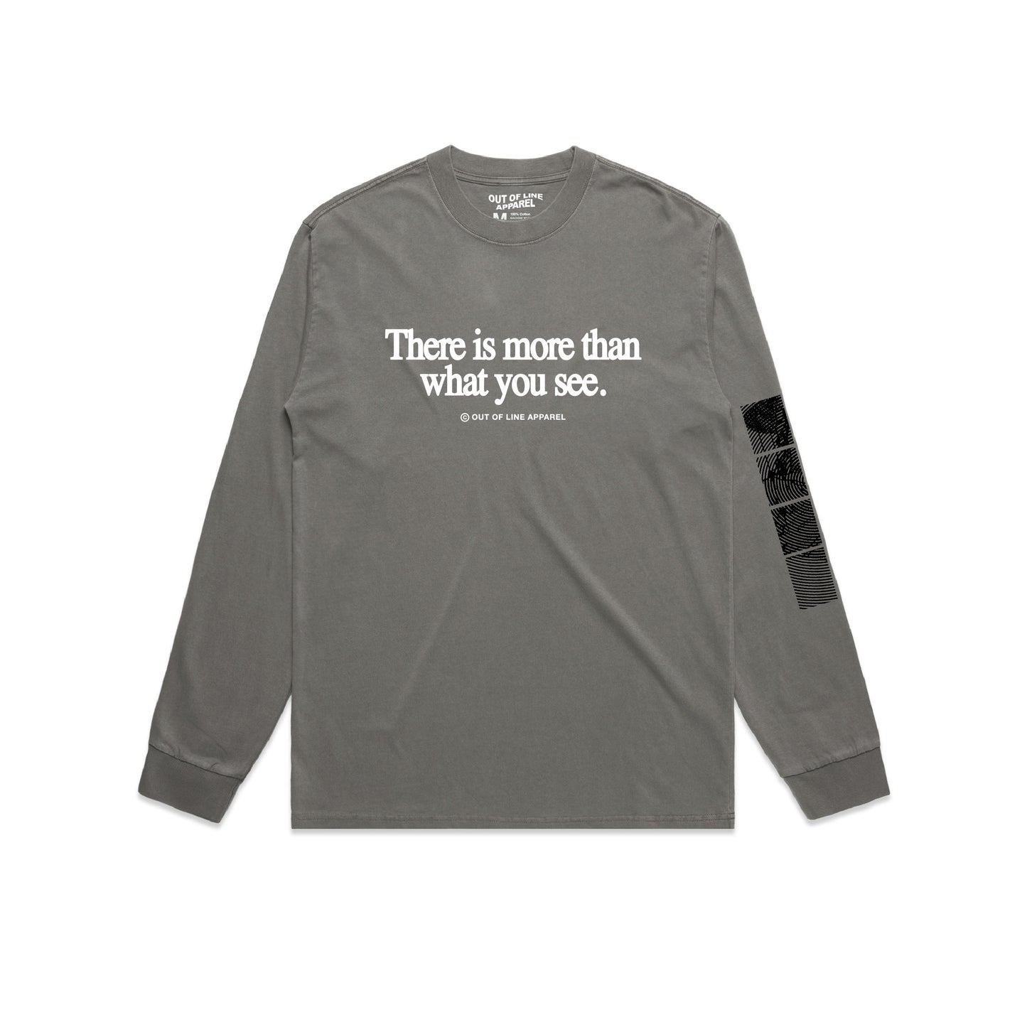 "There is More" Faded Grey V2 LS Tee