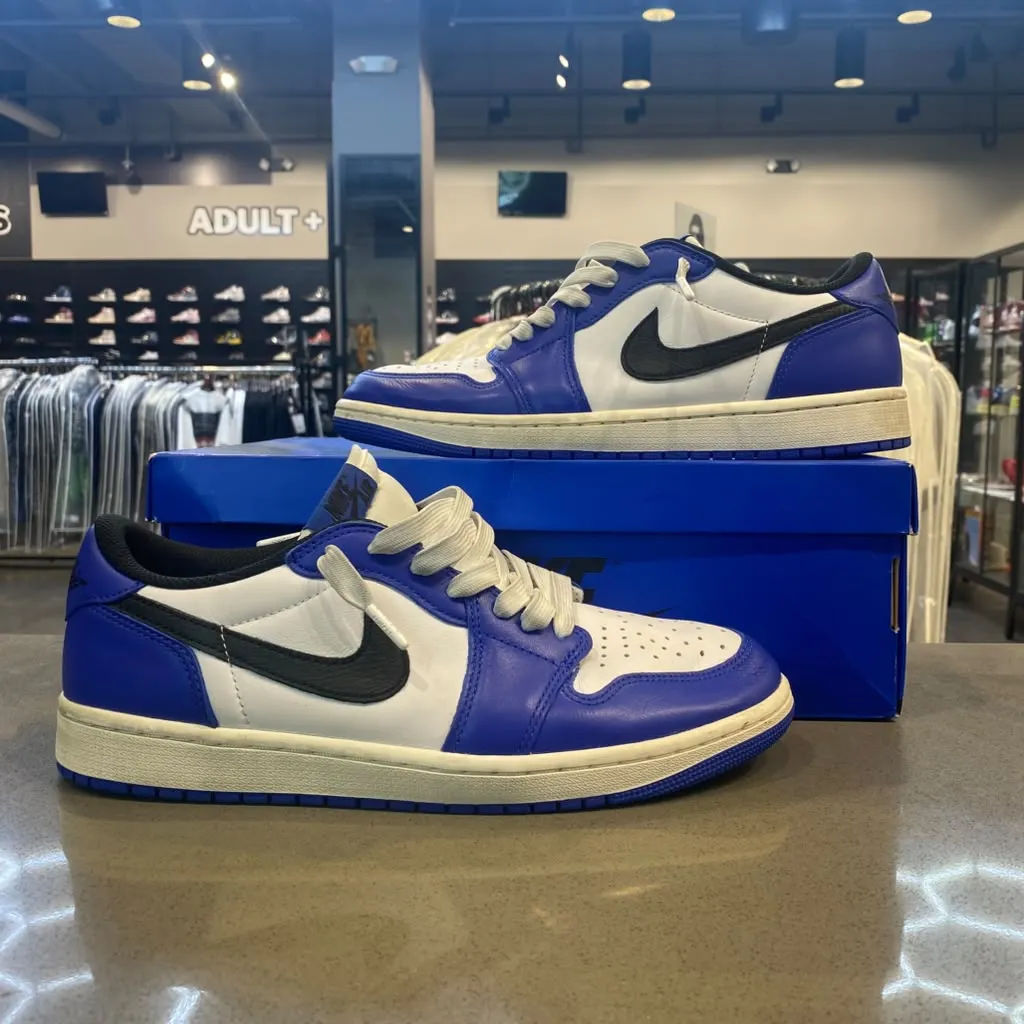 Jordan 1 Retro Low OG Game Royal Size 10 CZ0790-140 - Pre-Owned