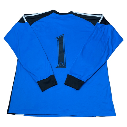 Adidas Italy National Team Soccer Long Sleeve Jersey - Used