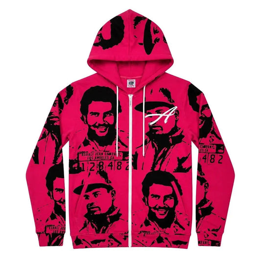 Asaali OG Cartel Hoodie Hot Pink