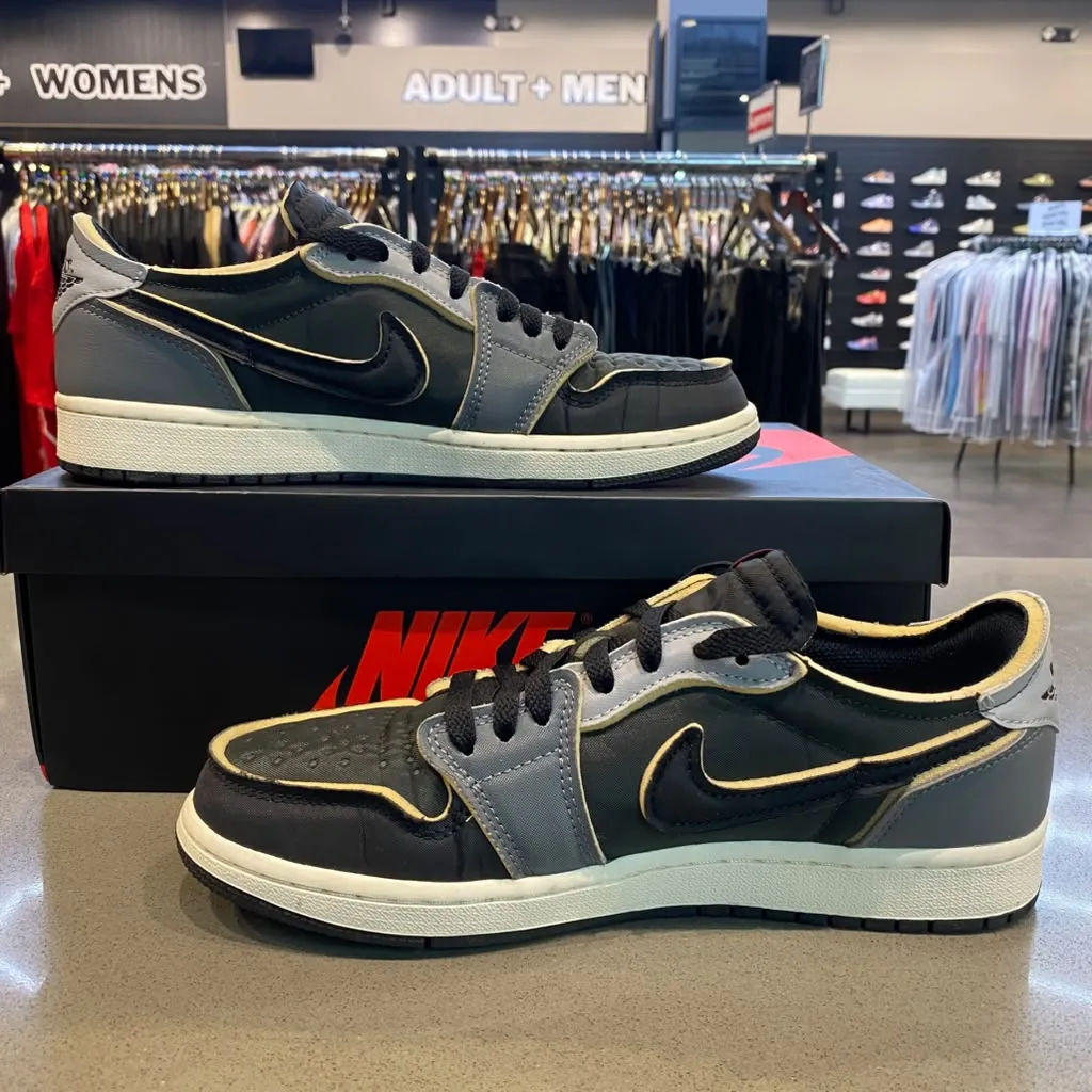 Jordan 1 Low OG EX Black Smoke Grey Size 8.5 DV0982-006 - Pre-Owned