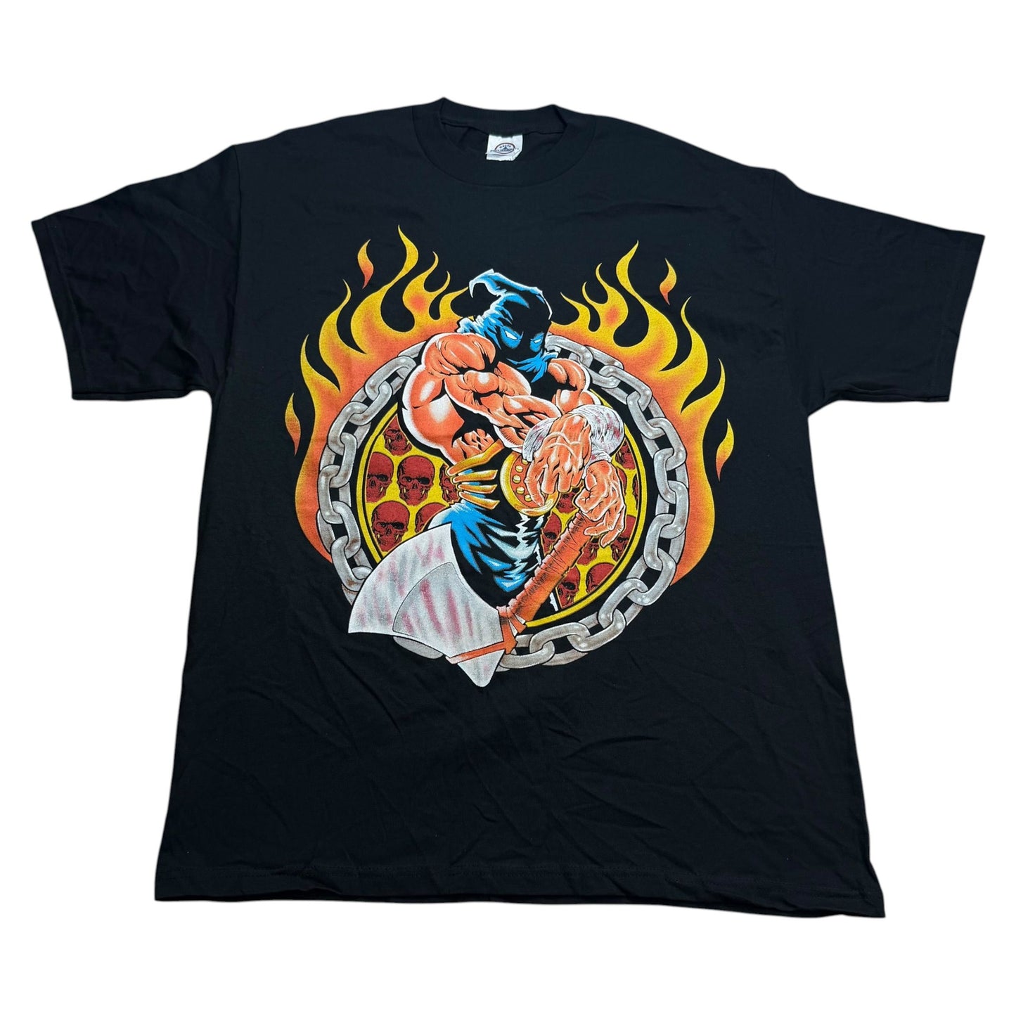Vintage The Executioner Flames Graphic T-Shirt - Used/Worn