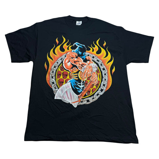 Vintage The Executioner Flames Graphic T-Shirt - Used/Worn