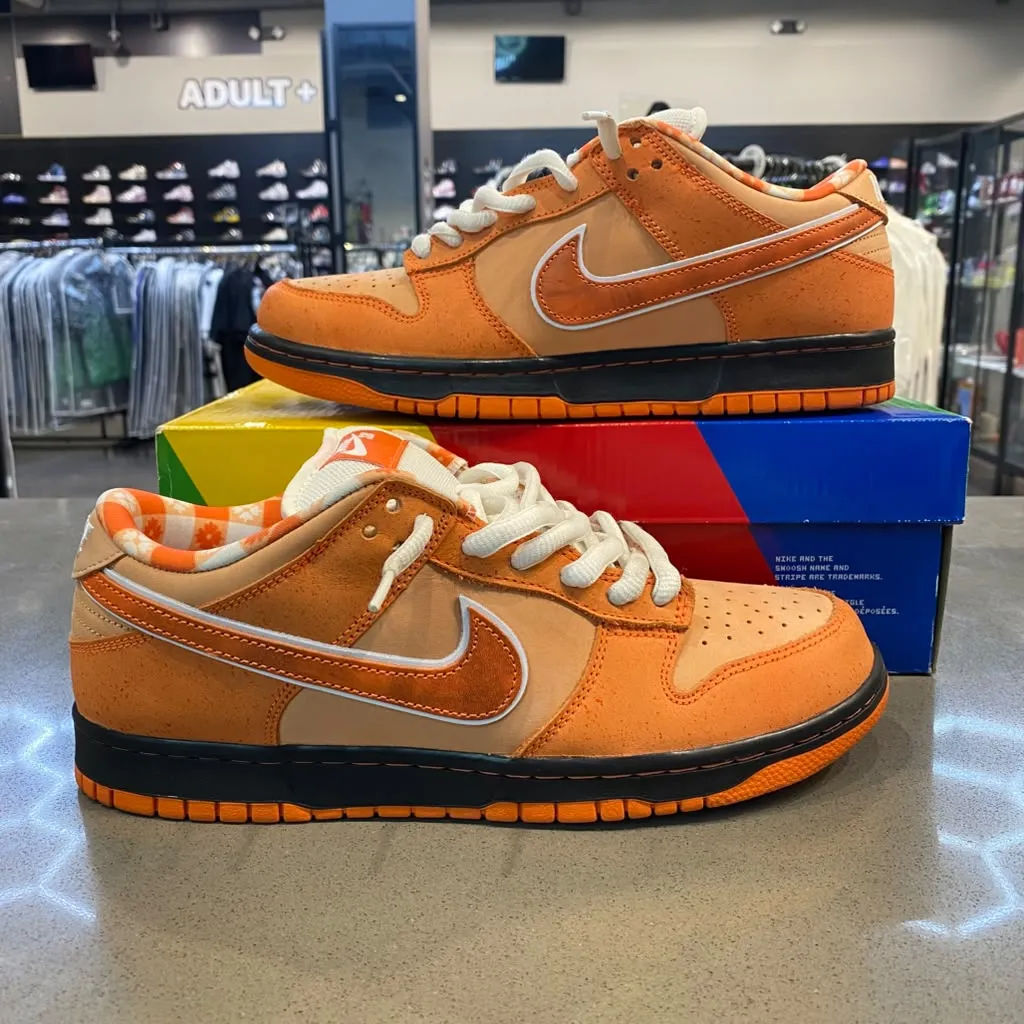 Nike SB Dunk Low Concepts Orange Lobster Size 9 FD8776-800 - Pre-Owned