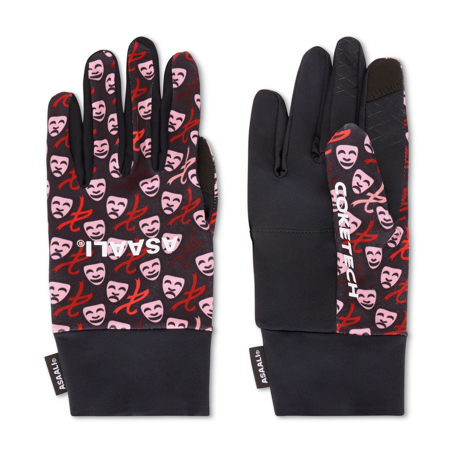 Asaali Sports Gradient Performance Gloves Red