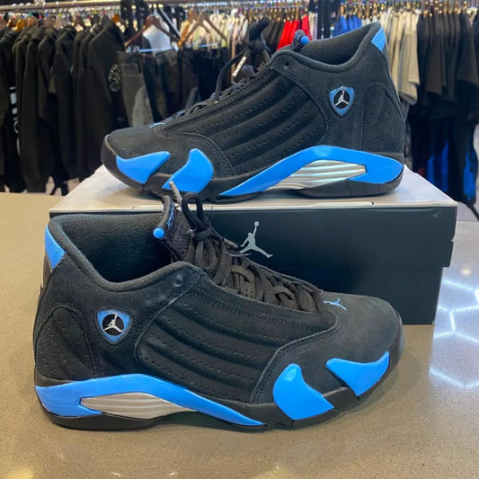 Jordan 14 Retro Black University Blue (2026) Size 8.5 487471-007 - Pre-Owned