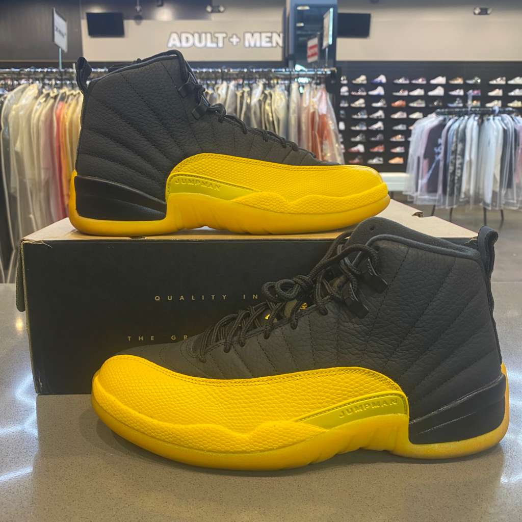 Jordan 12 Retro Black University Gold - Pre-Owned