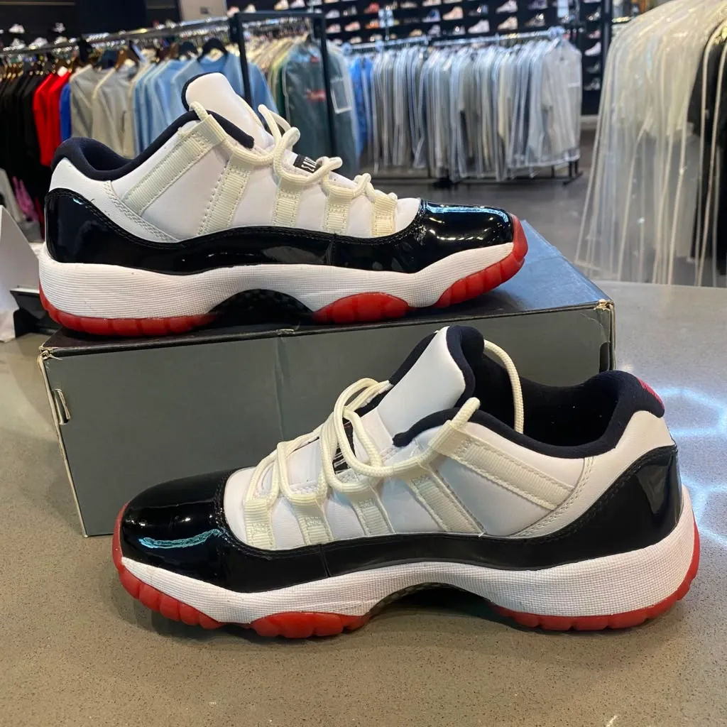 Jordan 11 Retro Low Concord Bred (GS) Size 6.5Y 528896-160 - Pre-Owned