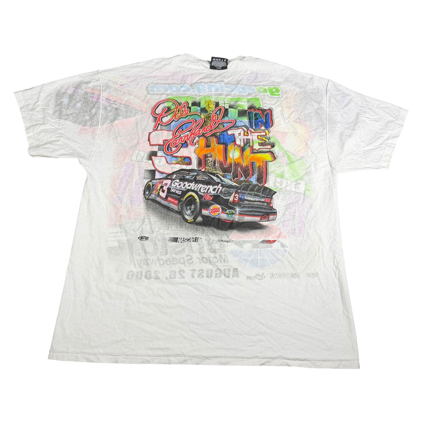 Vintage Racing AOP Reversible Double-Sided Test Print T-Shirt - Used/Worn