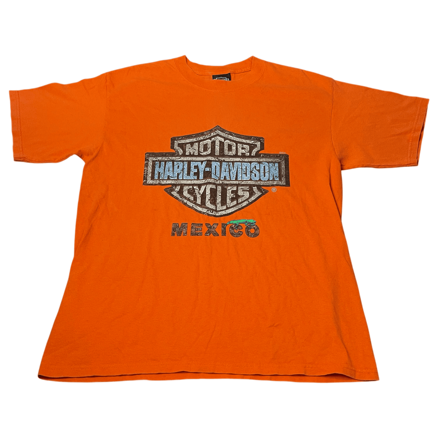 Vintage Harley-Davidson Motorcycles Mexico T-Shirt - Used