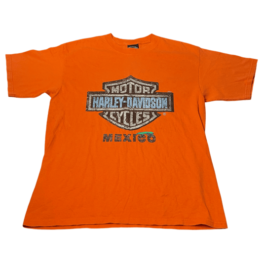 Vintage Harley-Davidson Motorcycles Mexico T-Shirt - Used