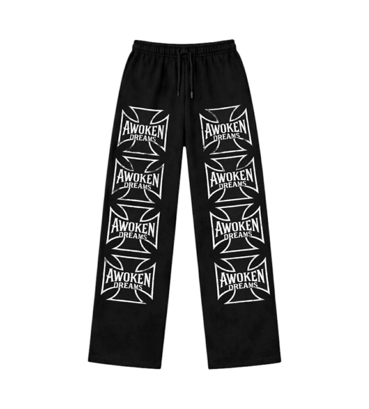 Awoken Dream West Coast Chopper Sweats Black