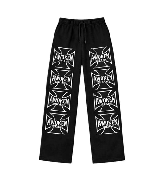 Awoken Dream West Coast Chopper Sweats Black