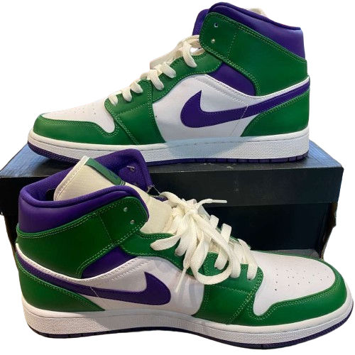 Jordan 1 Mid Incredible Hulk - Pre-Owned