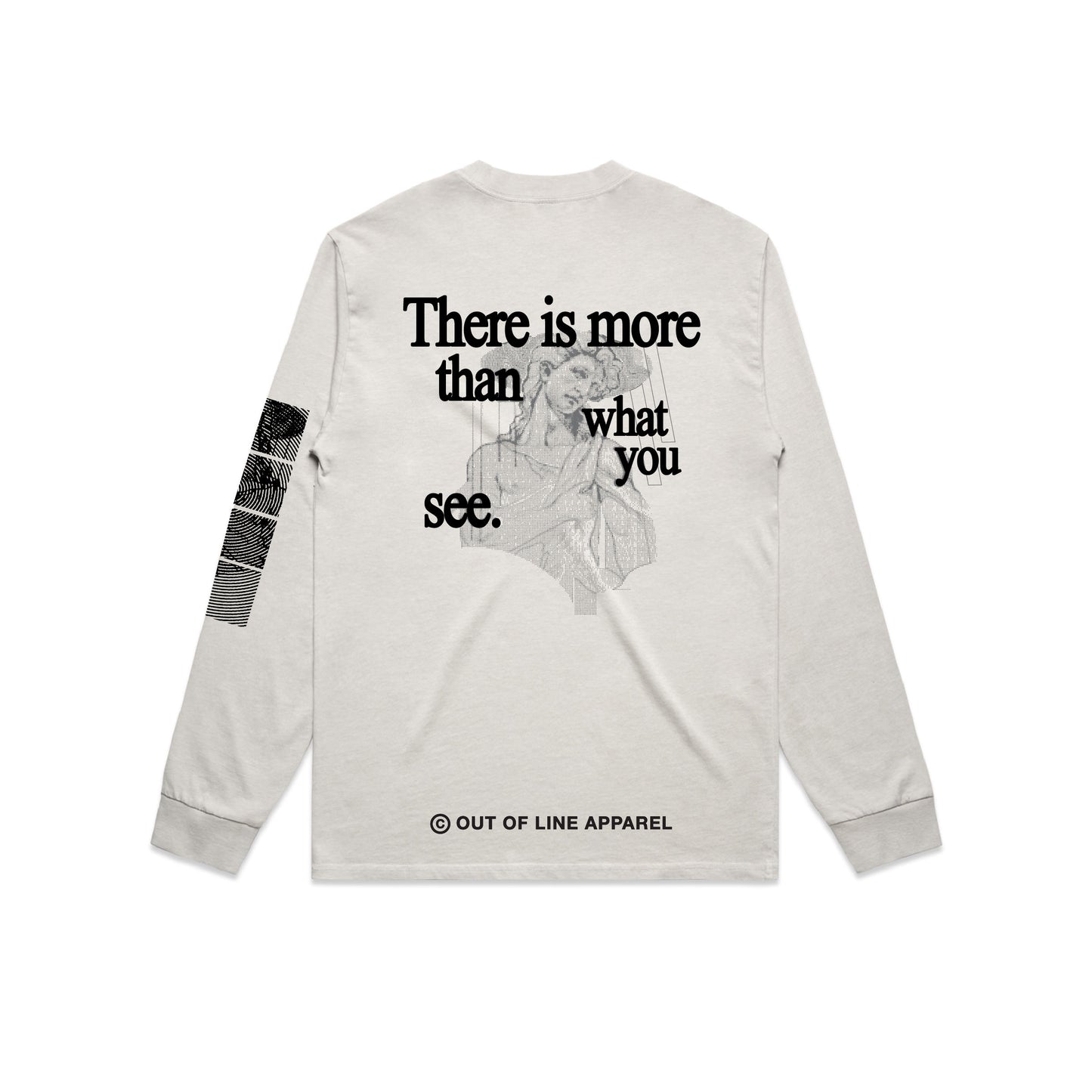 "There is More" V2 Faded Bone LS Tee