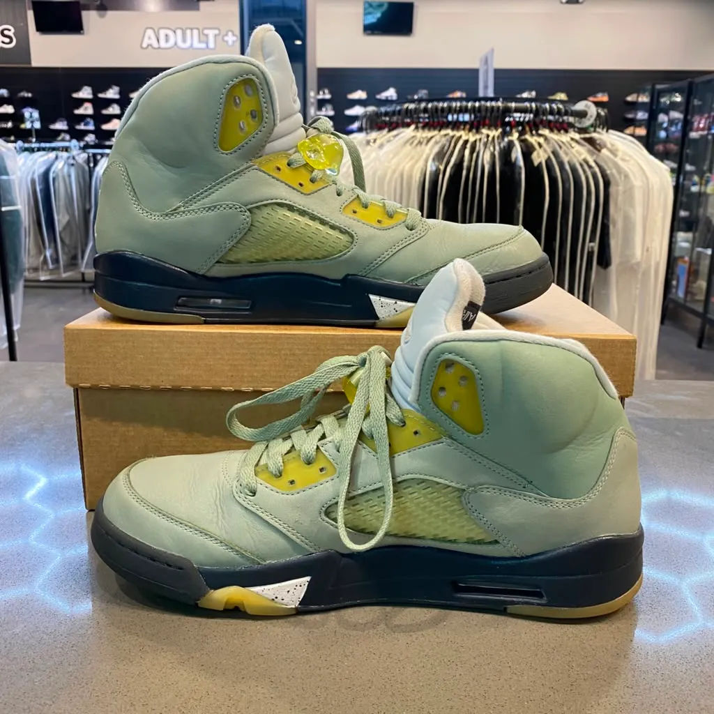 Jordan 5 Retro Jade Horizon Size 10.5 DC7501-300 - Pre-Owned (Replacement Box)