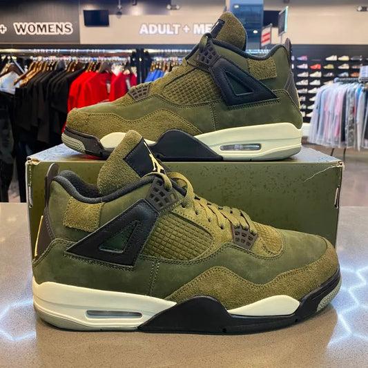Jordan 4 Retro SE Craft Medium Olive Size 11.5 FB9927-200 - Pre-Owned
