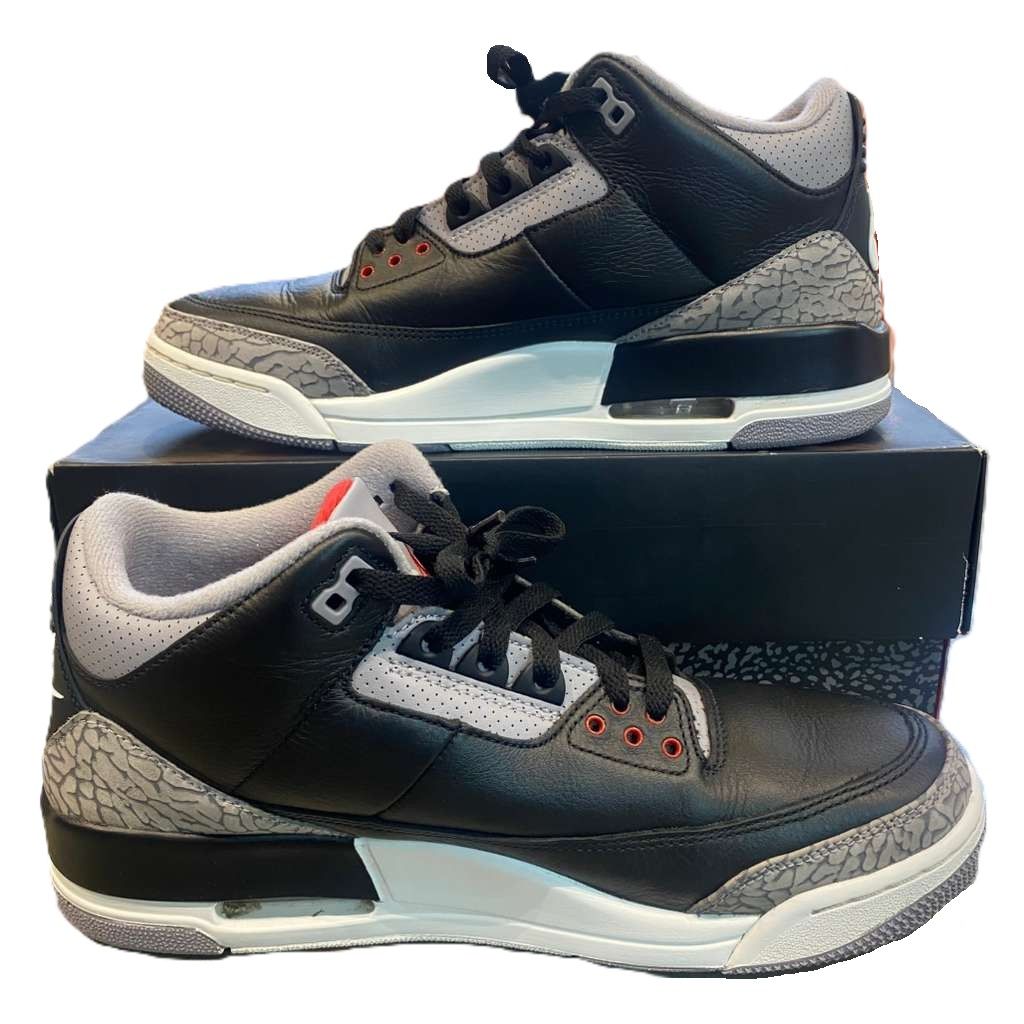 Jordan 3 Retro OG Black Cement (2024) - Pre-Owned