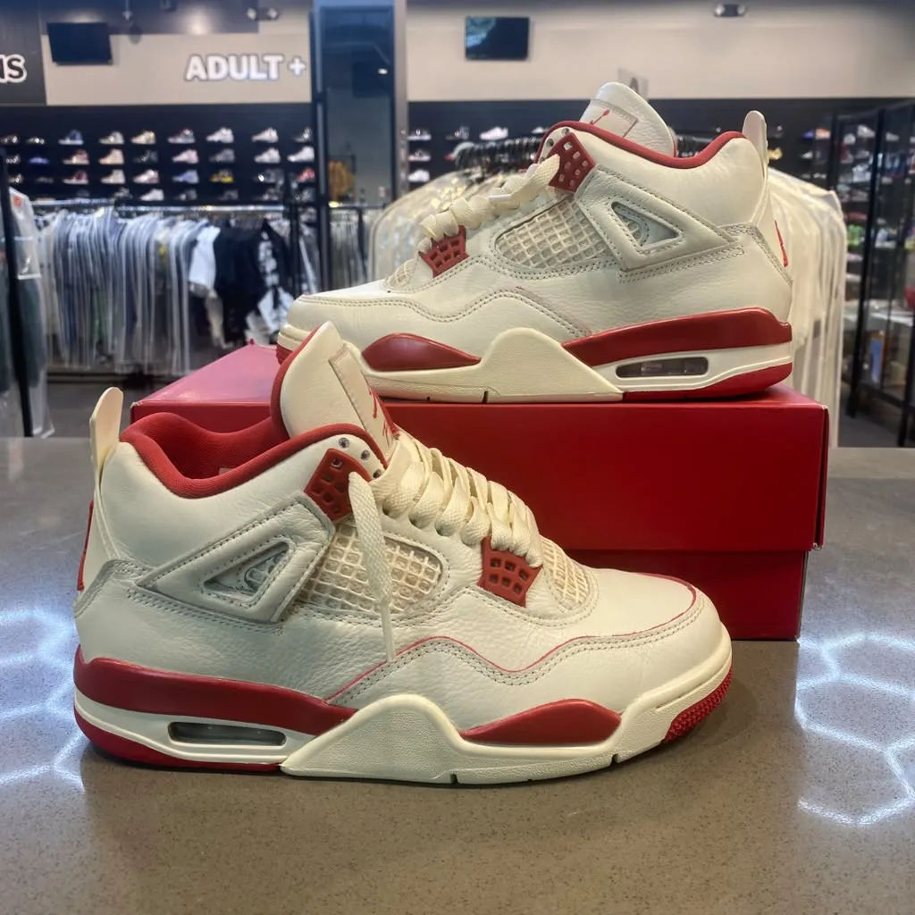 Jordan 4 Retro Valentine's Day Sierra Red (Women's) Size 7.5W HV0823-108 - Pre-Owned